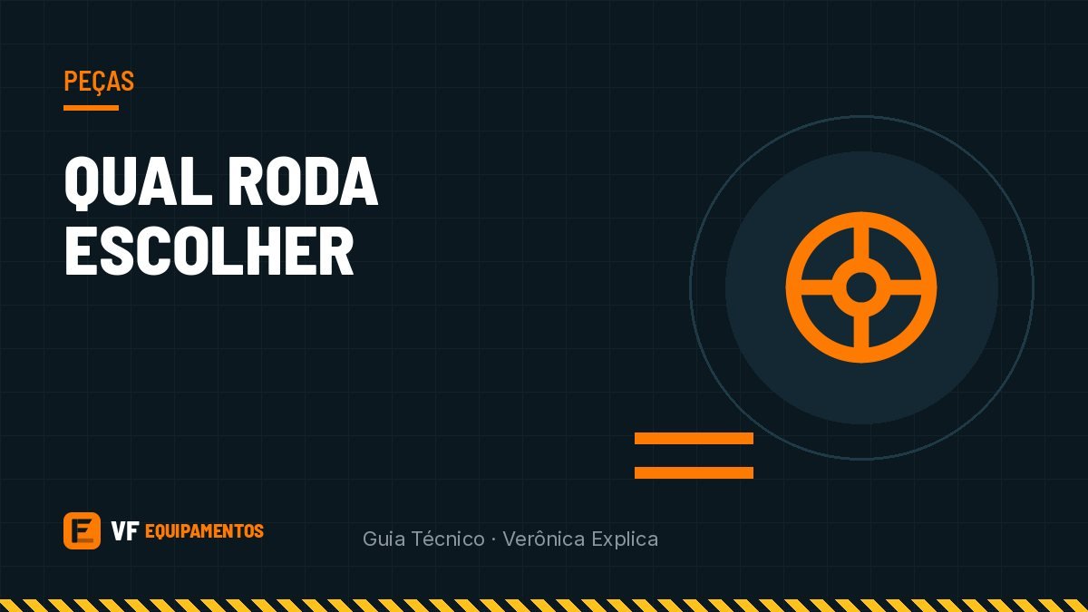 Roda de empilhadeira e paleteira: poliuretano, nylon ou borracha?