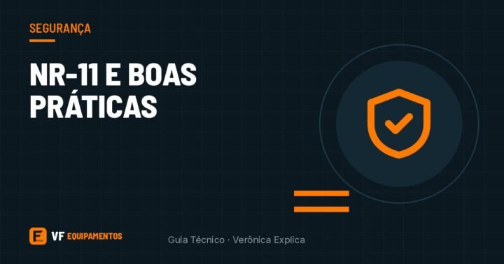 Segurança na operação de empilhadeiras: NR-11 e boas práticas